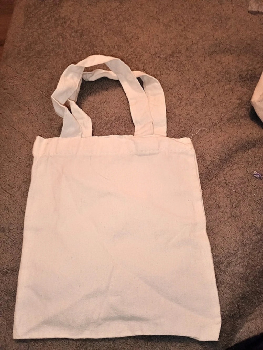 Canvas Tote Bag in White